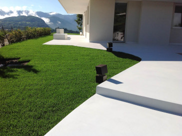 Ecobeton Ercole microcement external overlayed