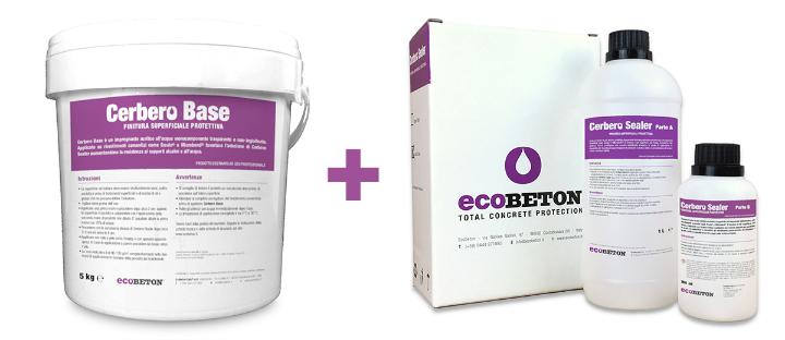 Ecobeton Cerbero Base + Cerbero Sealer