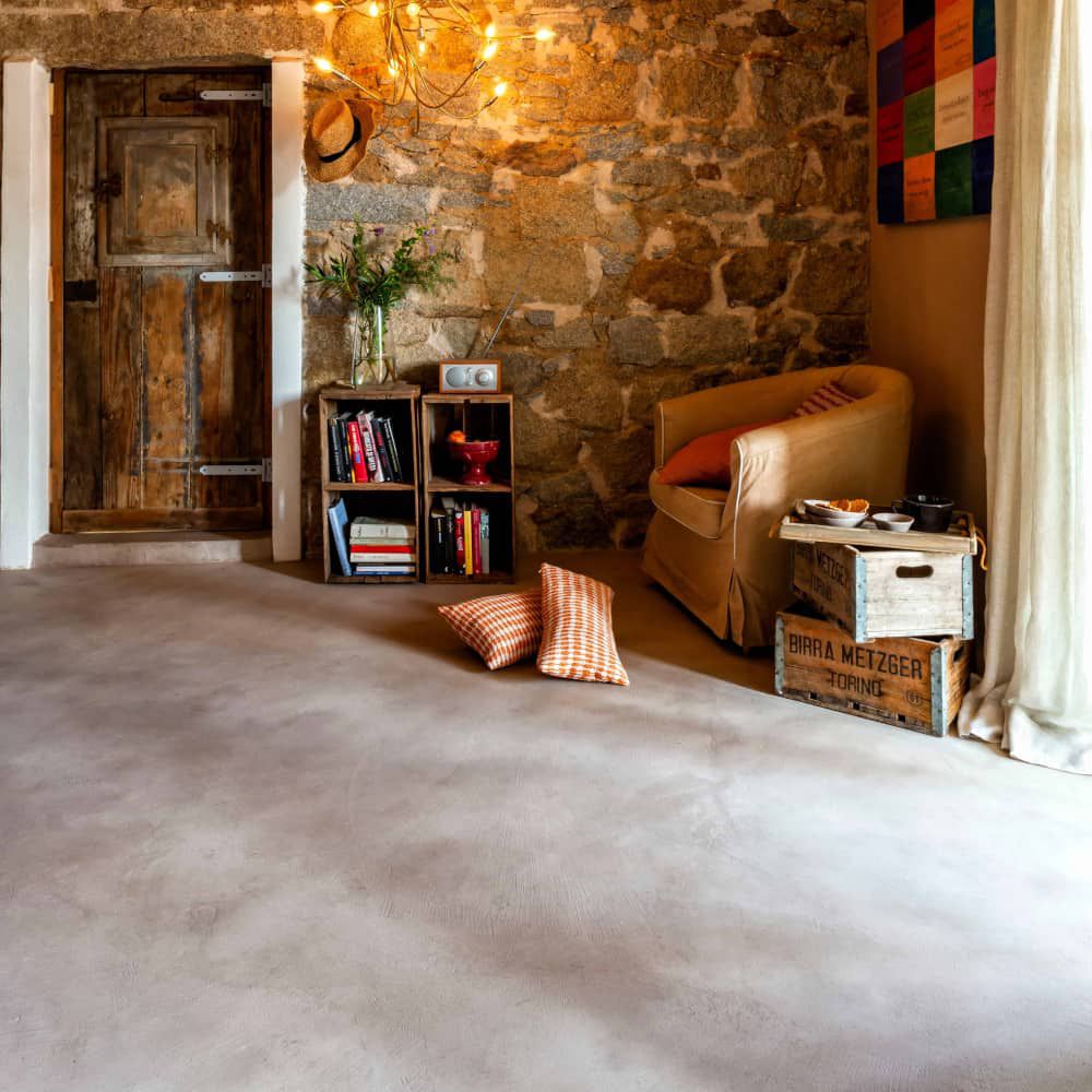 Microbond floor