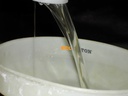 pouring of waterglass