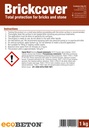 Brickcover label 1kg bottle