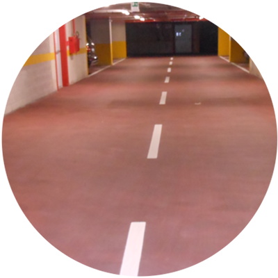 Overlay of a multilevel parking with Ercole.